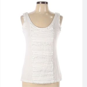 JCrew white tank. Size small.